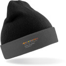 Recycled Black Compass Beanie